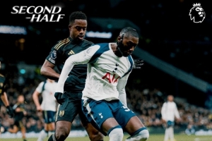 堪憂！熱刺英超主場半場至少2球落后，此前31次從未完成逆轉(zhuǎn)