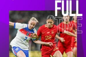 正視差距，珍惜每一次跟世界強隊過招的機會。中國女足0比8英格蘭