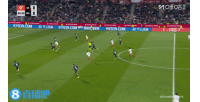 進球被吹反被進！上半場臨結(jié)束 奧納西無人盯防破門，皇馬0-1落后