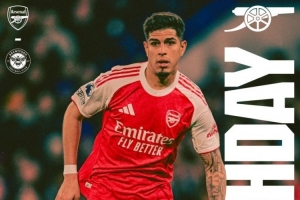 必須拿下！阿森納發(fā)布對陣布倫特福德海報：因卡皮耶單人出鏡