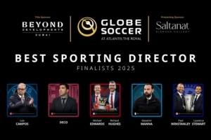 環(huán)足獎最佳體育總監(jiān)候選：坎波斯、德科、愛德華茲、休斯在列
