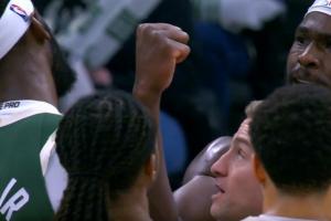 波蒂斯和斯圖爾特籃下起沖突！后者還舉拳了！斯圖爾特被驅(qū)逐