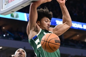 真就一球不丟！希姆斯超級(jí)高效7投7中得到15分14板1斷