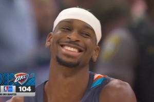 又打花了！雷霆第三節(jié)41-26凈勝獨(dú)行俠15分 帶著30分優(yōu)勢(shì)進(jìn)入末節(jié)