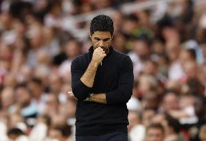 2022年1月以來，阿森納在英超首次被對手在傷停補時階段絕殺