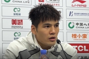 陳國豪談怒吼：前幾場不在自己節(jié)奏有點(diǎn)壓抑 教練讓我保持自信