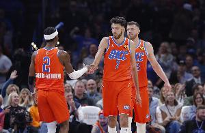 龍頭鳳尾！雷霆25年1月斬15連勝創(chuàng)隊史紀錄 12月也15連勝欲破紀錄